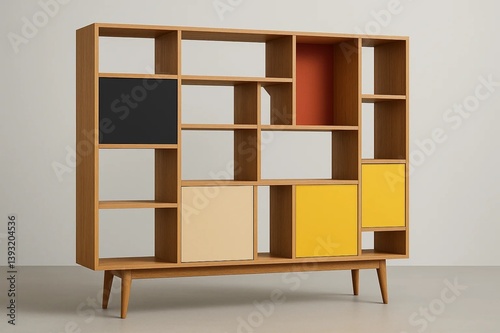Minimalist bookshelf design 