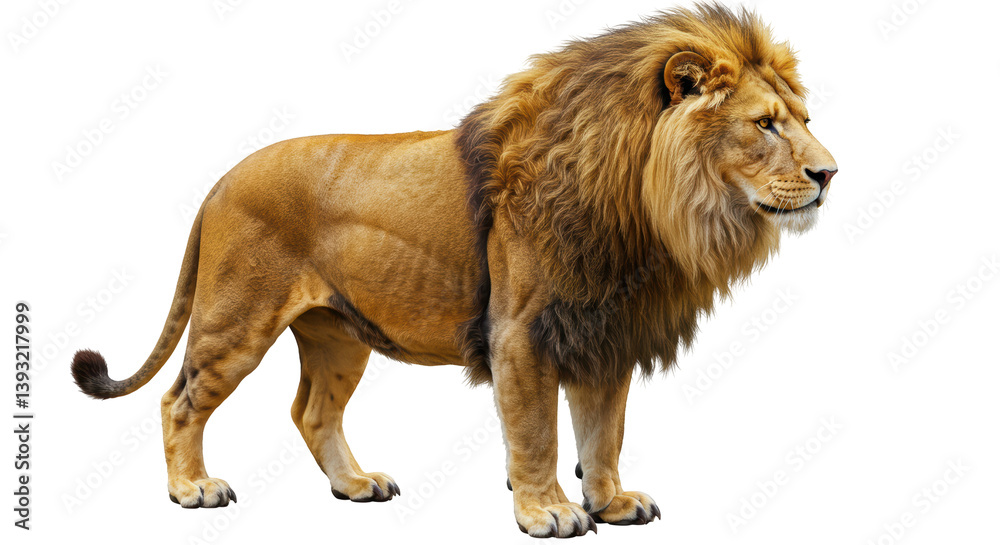 Obraz premium Isolated Lion