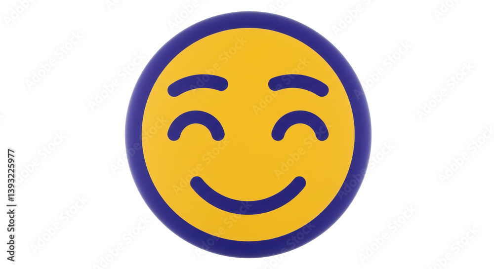Fototapeta premium Isolated Smiley Face