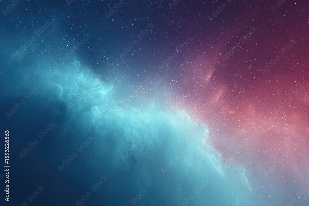 Fototapeta premium capture vibrant dynamic scene depicting abstract space texture with swirling galaxies and nebulae using deep blues