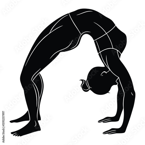 Silent Power: The Art of a Gymnast in Motion