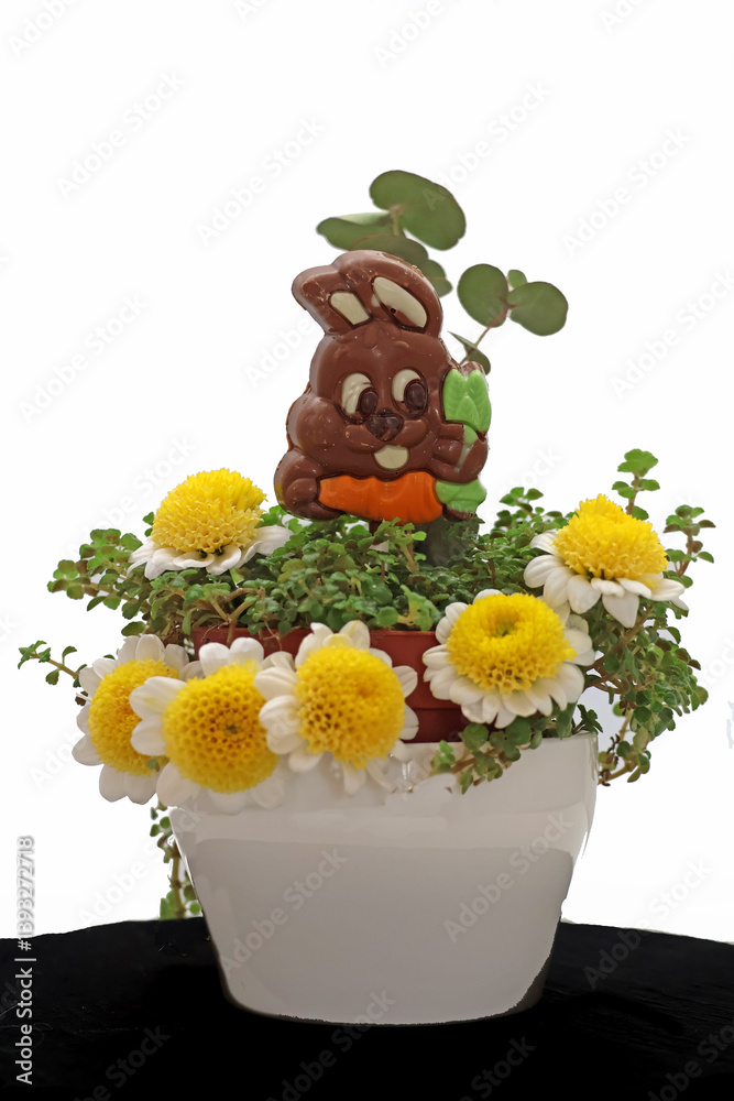 vase de fleurs jaunes