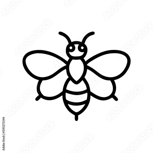 Bee Animal outline Icons