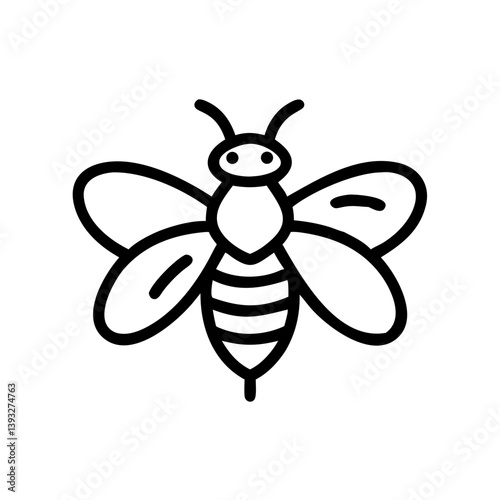 Bee Animal outline Icons