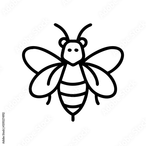 Bee Animal outline Icons