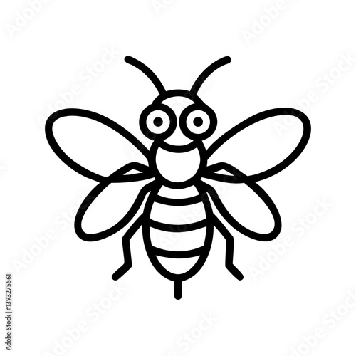 Bee Animal outline Icons