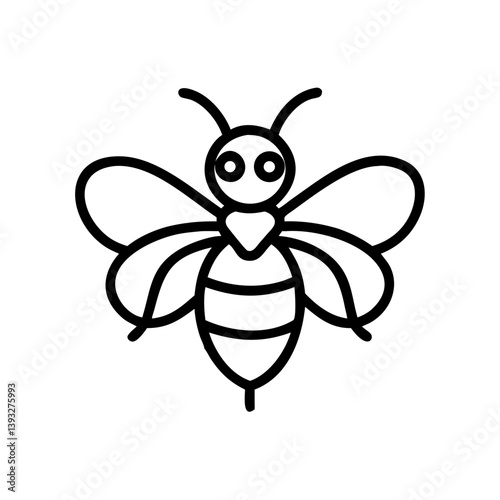 Bee Animal outline Icons