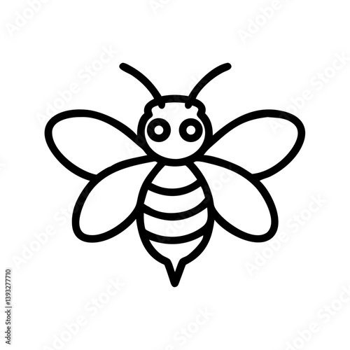 Bee Animal outline Icons