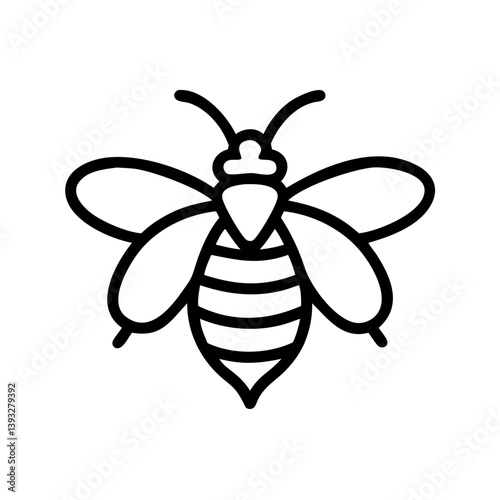 Bee Animal outline Icons