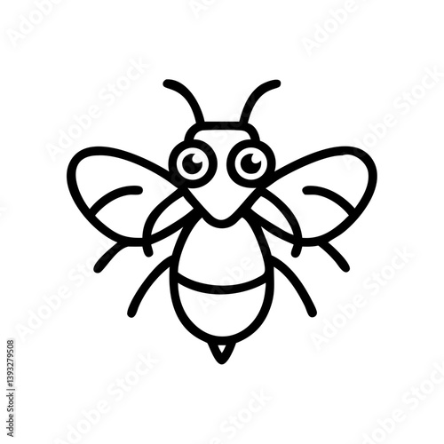 Bee Animal outline Icons