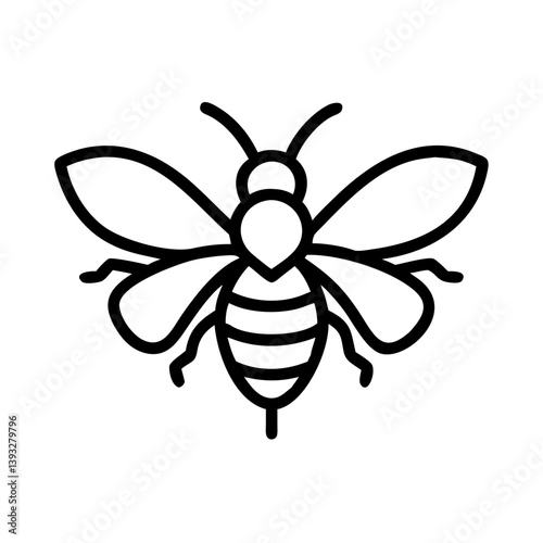 Bee Animal outline Icons
