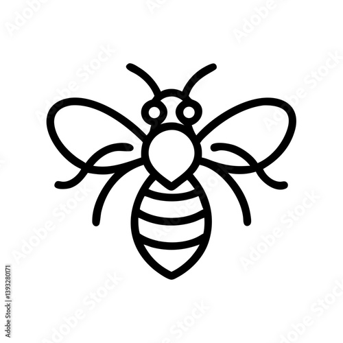 Bee Animal outline Icons