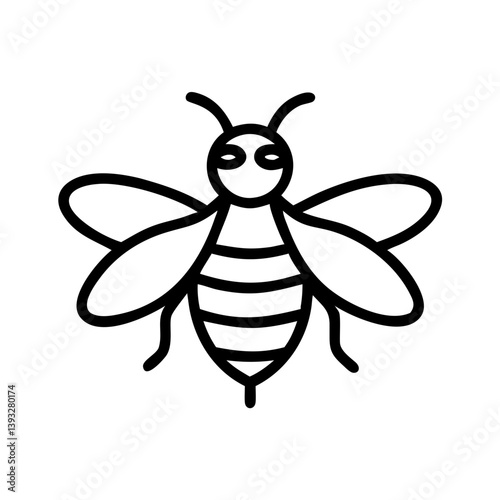Bee Animal outline Icons