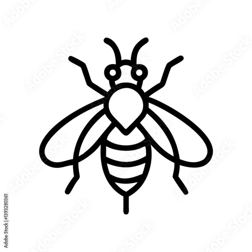 Bee Animal outline Icons