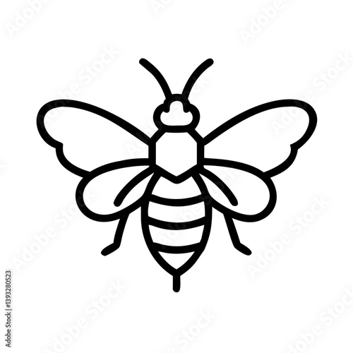Bee Animal outline Icons