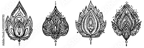 Collection of Ashes coloring book vector designs, Ashes vector images