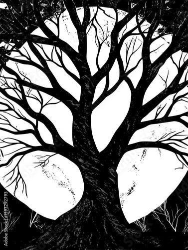Sycamore vector design, Sycamore vector illustration