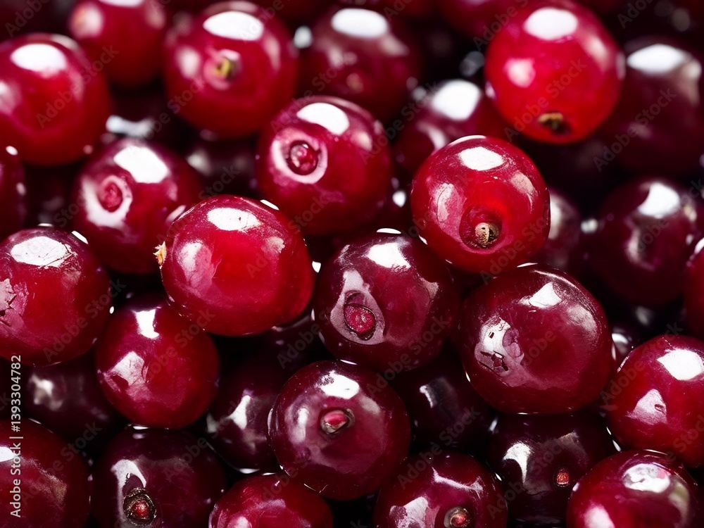 Close-up of a Heap of Red Cherries Close-up of a Heap of Red Cherries