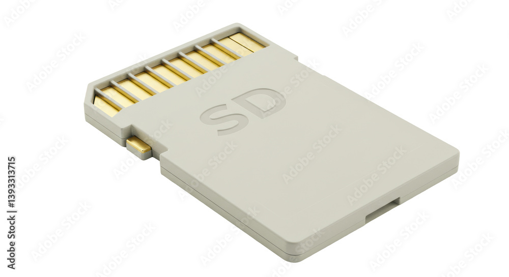 Isolated Secure Digital SD Memory Card for Data Storage Isolated Secure Digital SD Memory Card for Data Storage