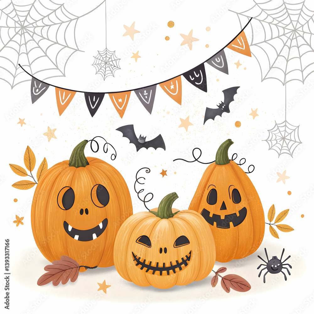 Various pumpkins on studio background Various pumpkins on studio background