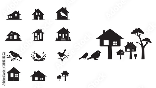 icons design, real estate logo design