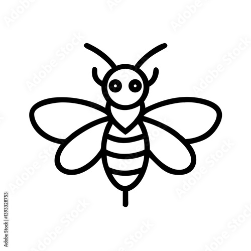 Bee Animal outline Icons
