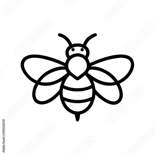 Bee Animal outline Icons