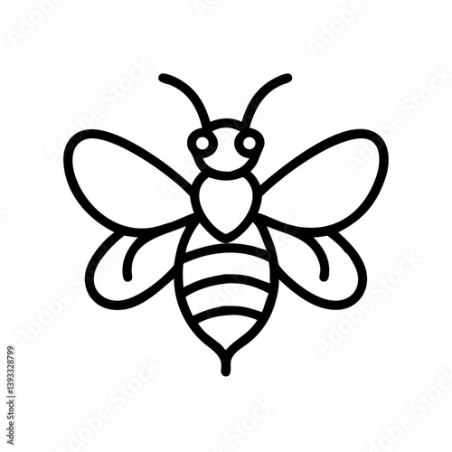 Bee Animal outline Icons