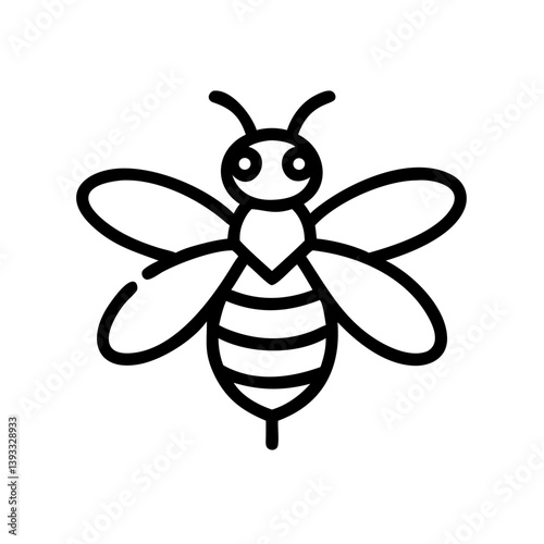 Bee Animal outline Icons