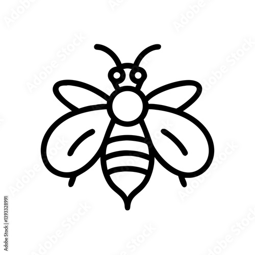 Bee Animal outline Icons