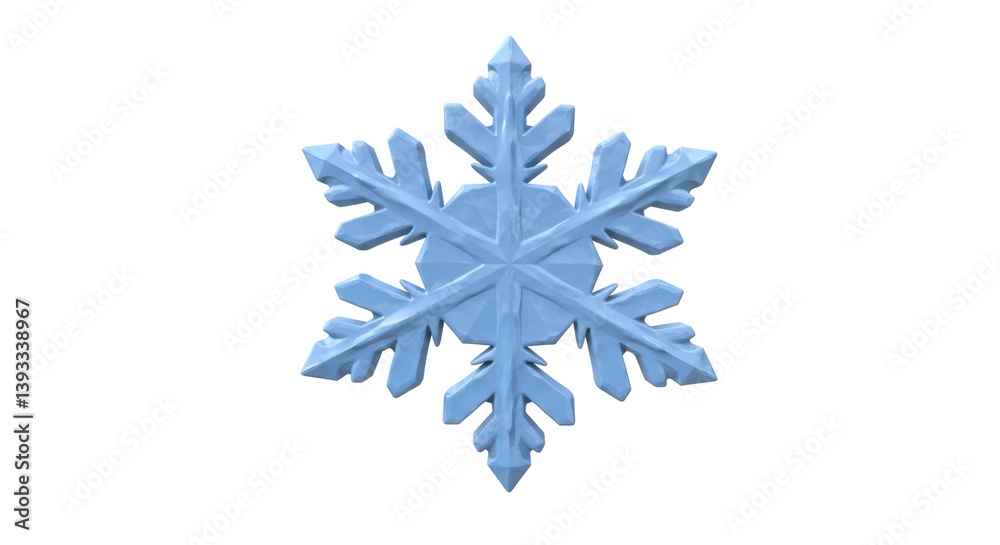 Isolated Snowflake Isolated Snowflake