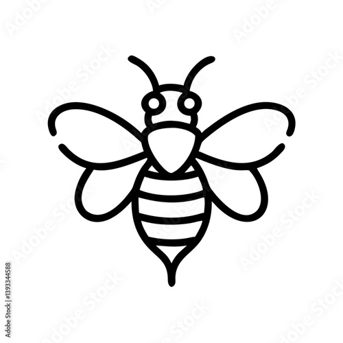 Bee Animal outline Icons