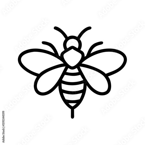 Bee Animal outline Icons