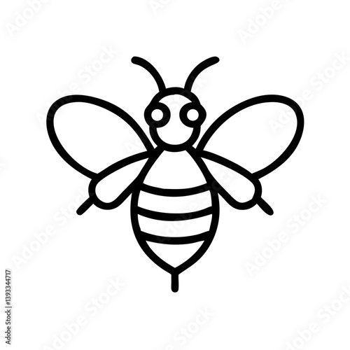Bee Animal outline Icons