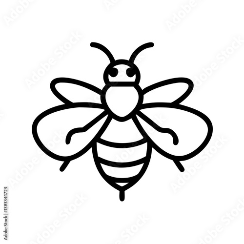 Bee Animal outline Icons