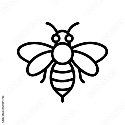 Bee Animal outline Icons