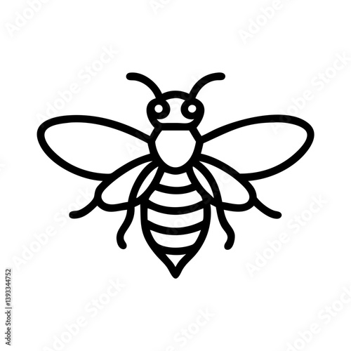 Bee Animal outline Icons