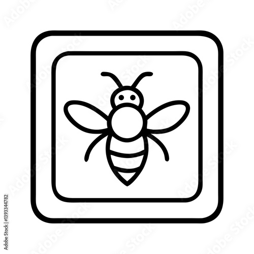 Bee Animal outline Icons