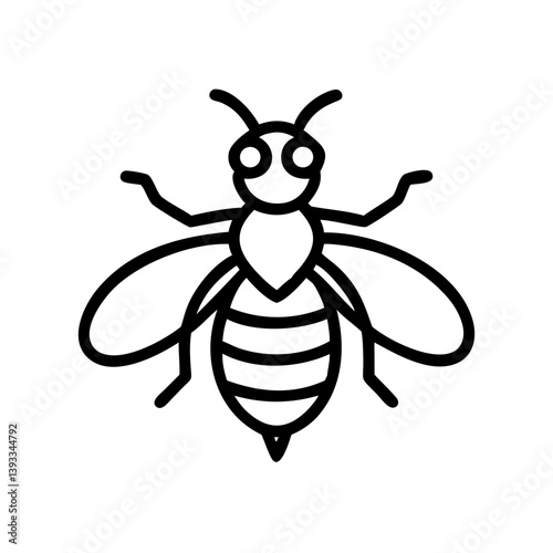 Bee Animal outline Icons