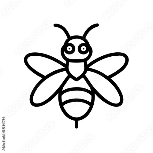 Bee Animal outline Icons