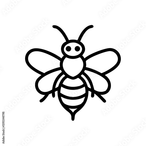 Bee Animal outline Icons