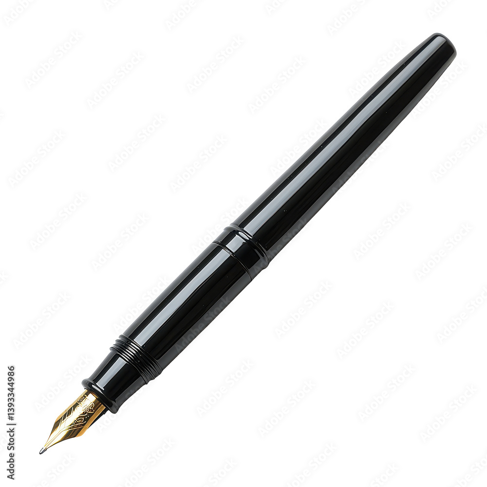 Refillable ink pen made from recycled plastic isolated on white background.PNG Refillable ink pen made from recycled plastic isolated on white background.PNG