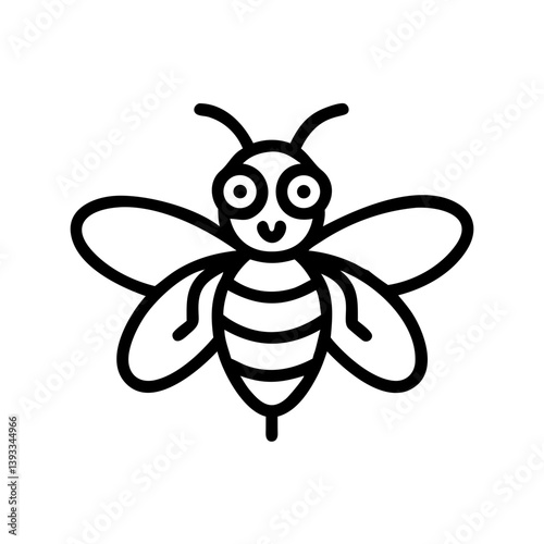 Bee Animal outline Icons