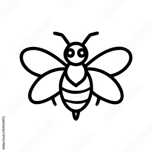 Bee Animal outline Icons