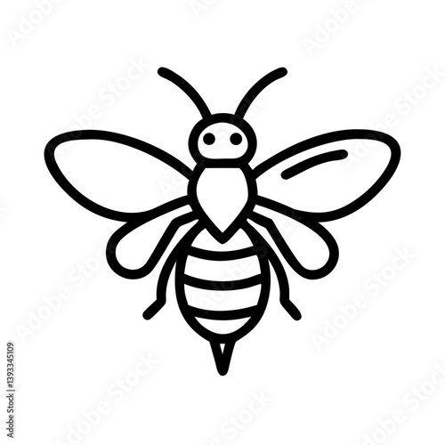 Bee Animal outline Icons