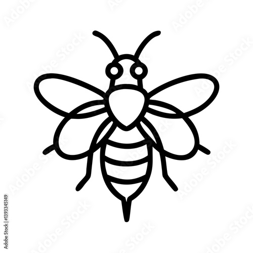 Bee Animal outline Icons