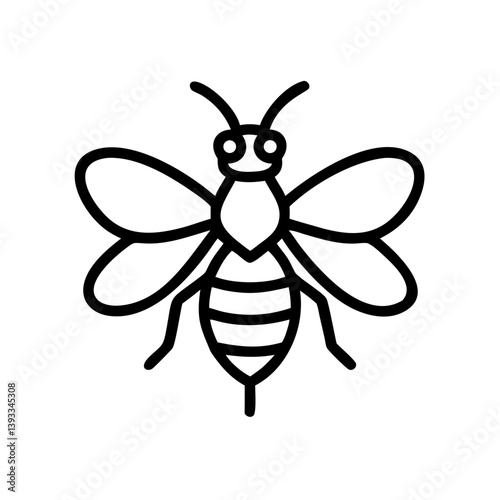 Bee Animal outline Icons