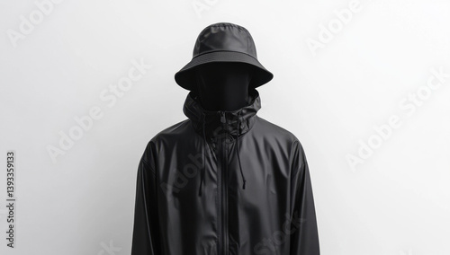 Modern Black Jacket and Hat