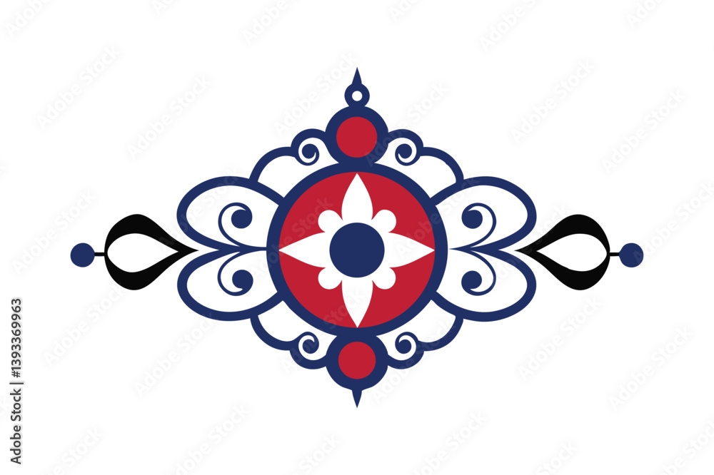 Fototapeta premium graphics ornament vector art illustration