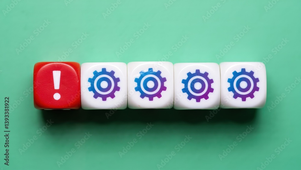 Breakdown and malfunction. Process disruption, production stoppage. Develop a solution, fix the breakdown. Increase fault tolerance. Work on mistakes. Labor safety.